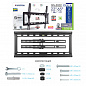 Кронштейн Kromax Ideal-4 (тёмно-серый)