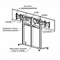 Стойка для видеостены ARTKRON VWST-31