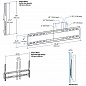 Кронштейн Ergotron 60-602-003, WM Low Profile Wall Mount, XL