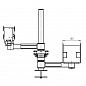 Кронштейн для кассовой техники ARTKRON K4G