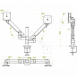 Кронштейн ErgoFount DCS-201DC