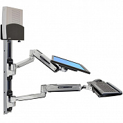 Рабочее место Ergotron 45-359-026, LX Sit-Stand Wall System