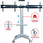 Стойка Arm-Media PT-STAND-15 (серебристая)