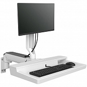 Кронштейн Ergotron 45-621-251, CareFit Combo Arm Keyboard & Monitor Mount
