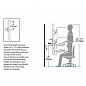 Рабочее место Ergotron 61-080-062, StyleView Vertical Lift, Patient Room, white