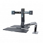 Рабочее место Ergotron 24-316-026, WorkFit-A Dual Monitor with Worksurface