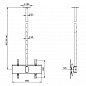 Кронштейн ARTKRON PL-50 Turn (400-500, чёрный)