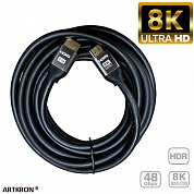 Кабель HDMI  8K, V 2.1 ARTKRON (5 м)