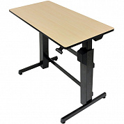 Стол Ergotron 24-271-928, WorkFit-D, Sit-Stand Desk (берёза)