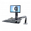 Рабочее место Ergotron 24-317-026, WorkFit-A Single LD with Worksurface