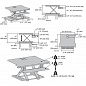 Платформа Ergotron 33-467-921 WorkFit-TX Standing Desk Converter, чёрная