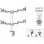 Кронштейн 2MVESA Dynamica D140