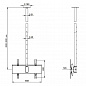 Кронштейн ARTKRON PL-50 Turn (2000-3000, чёрный)