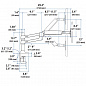 Кронштейн Ergotron 45-248-026, LX Dual Stacking Arm