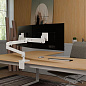 Кронштейн Ergotron 45-684-290, LX Desk Dual Direct Arm, белый