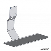 Полка для клавиатуры ARTKRON Set-29S (серебристый)