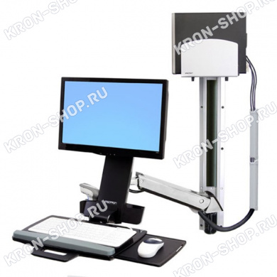 Рабочее место Ergotron 45-271-026, Style View Sit-Stand Combo System