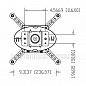 Кронштейн Wize Pro PRG24A-S