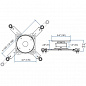 Кронштейн Ergotron 60-623, Neo-Flex Projector Ceiling Mount