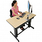 Стол Ergotron 24-271-928, WorkFit-D, Sit-Stand Desk (берёза)