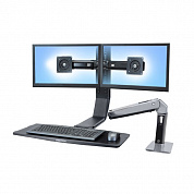 Рабочее место Ergotron 24-312-026, WorkFit-A Dual Monitor