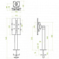 Кронштейн ErgoFount BTFS6-100G