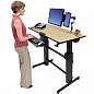 Стол Ergotron 24-271-928, WorkFit-D, Sit-Stand Desk (берёза)