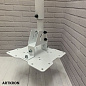 Кронштейн ARTKRON DNT-20 (1200-1800 мм, белый, с фланцем)