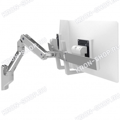 Кронштейн Ergotron 45-479-026, HX Wall Dual Monitor Arm