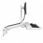 Кронштейн Ergotron 45-621-251, CareFit Combo Arm Keyboard & Monitor Mount
