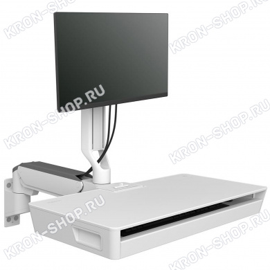 Кронштейн Ergotron 45-622-251, CareFit Combo Arm with Worksurface