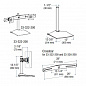 Кронштейн Ergotron 33-322-200, DS100 Dual-Monitor Desk Stand