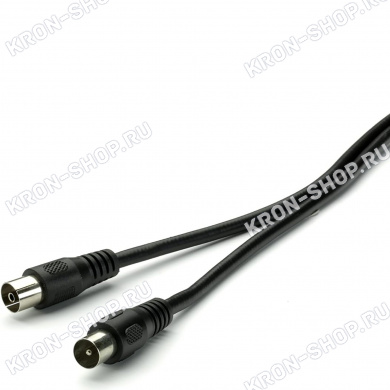 Кабель антенный Vivanco 19106 (3 м, черный)