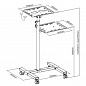 Проекторный столик iTECHmount TS-8