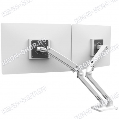 Кронштейн Ergotron 45-496-216, MXV Desk Dual Monitor Arm