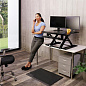 Платформа Ergotron 33-467-921 WorkFit-TX Standing Desk Converter, чёрная