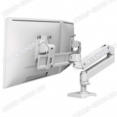 Кронштейн Ergotron 45-684-290, LX Desk Dual Direct Arm, белый