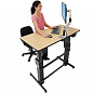 Стол Ergotron 24-271-928, WorkFit-D, Sit-Stand Desk (берёза)