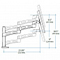 Кронштейн Ergotron 45-235-194, Neo-Flex Extend LCD Arm