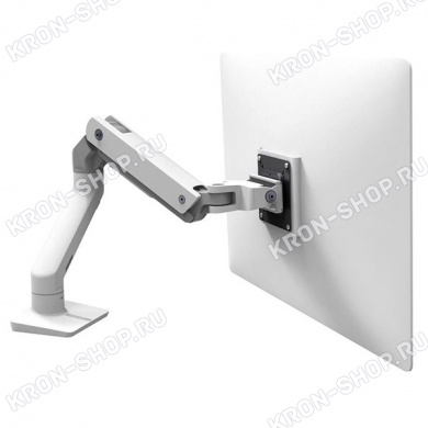 Кронштейн Ergotron 45-475-216, HX Desk Mount Monitor Arm, белый