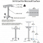 Рабочее место Ergotron SV10-1800-0, StyleView S-Tablet Cart, SV10