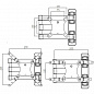 Кронштейн Uniteki FM1618 (чёрный)