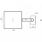 Кронштейн ARTKRON Shelf Rotation ST-25